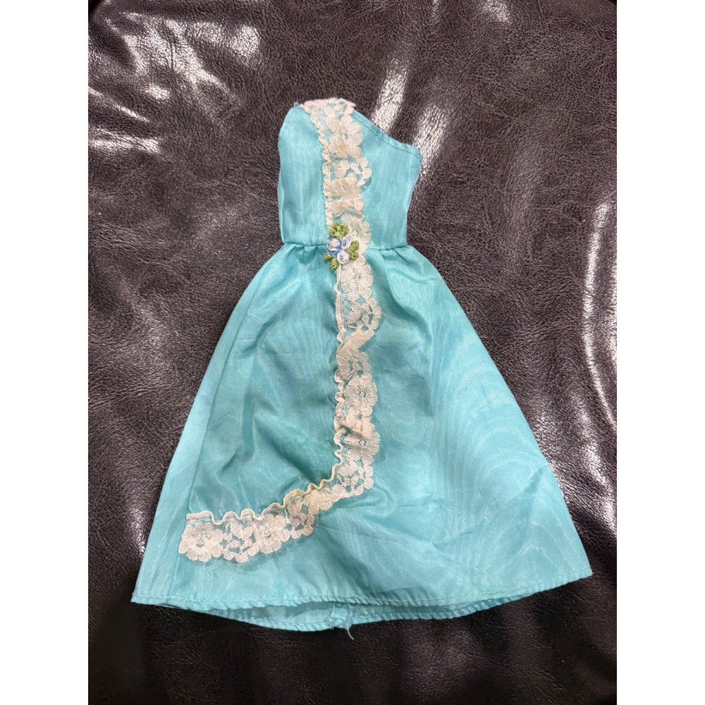 Vintage Barbie Francie # 1274 Iced‎ Blue Dress
